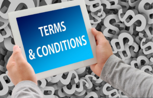 read the terms and conditions