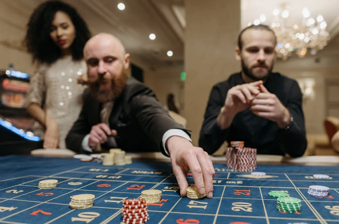 gambling table